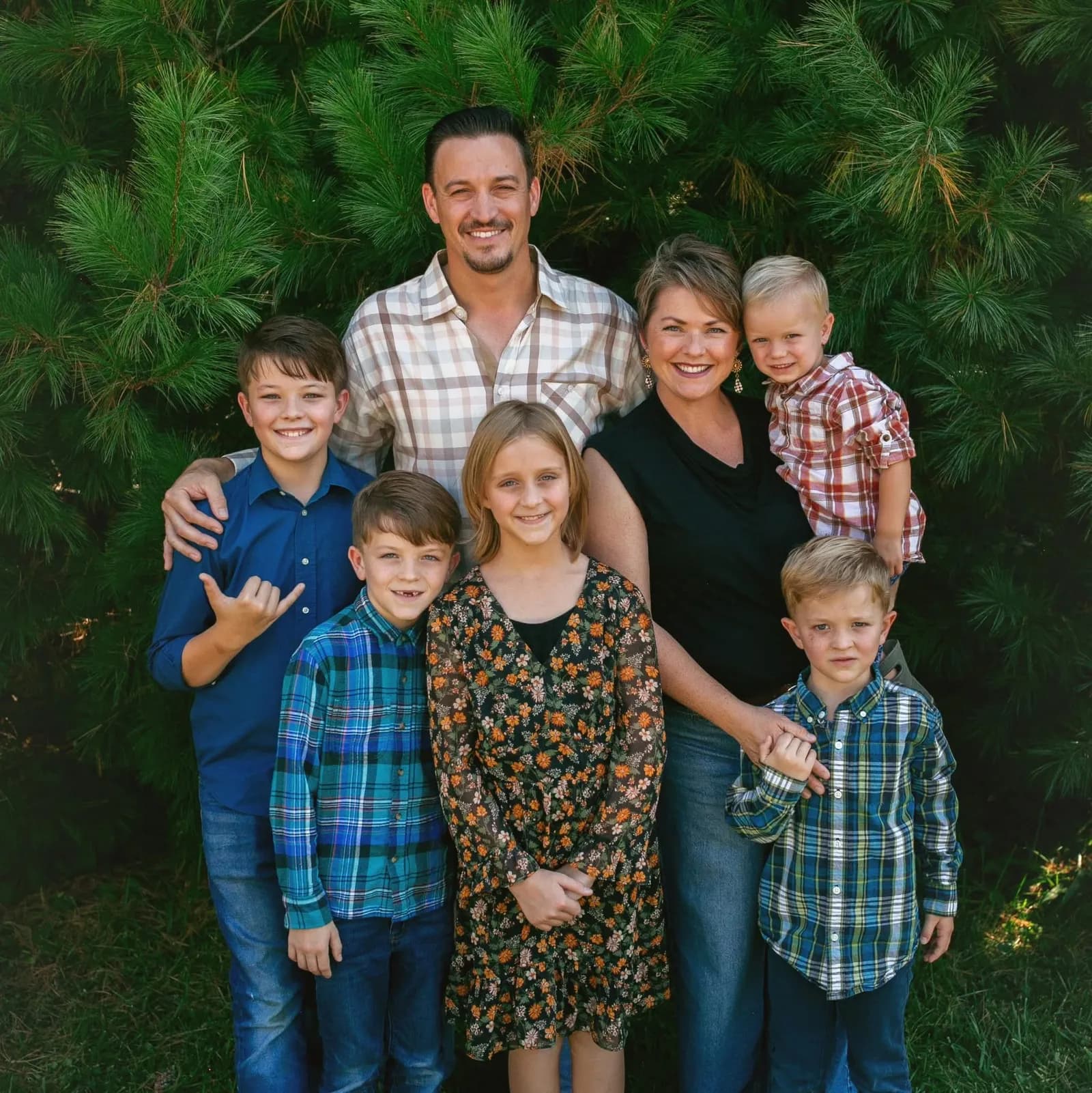 Jennifer Freeman and family